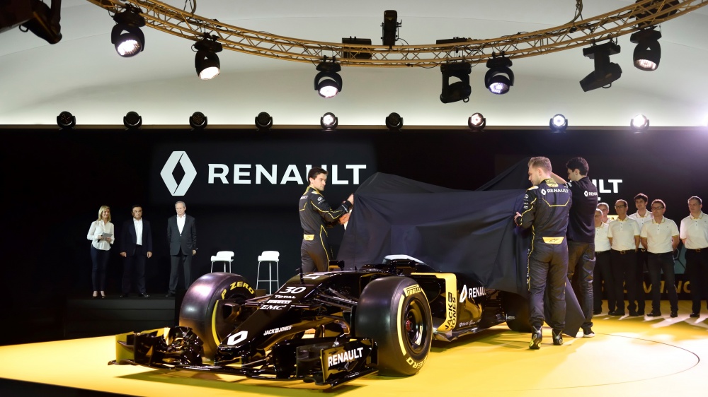 Bild: Formel 1, 2016, Presentation, Renault
